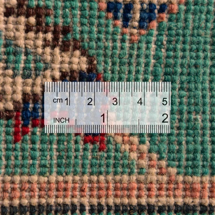 Detail image of 2' 9 x 10' Hand Knotted Kazak Runner Rug