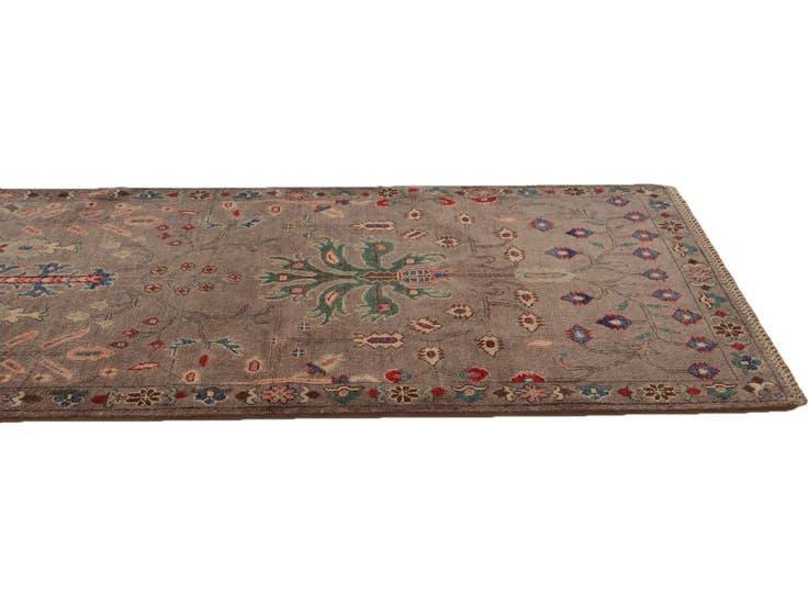 Detail image of 2' 10 x 9' 8 Hand Knotted Kazak Runner Rug