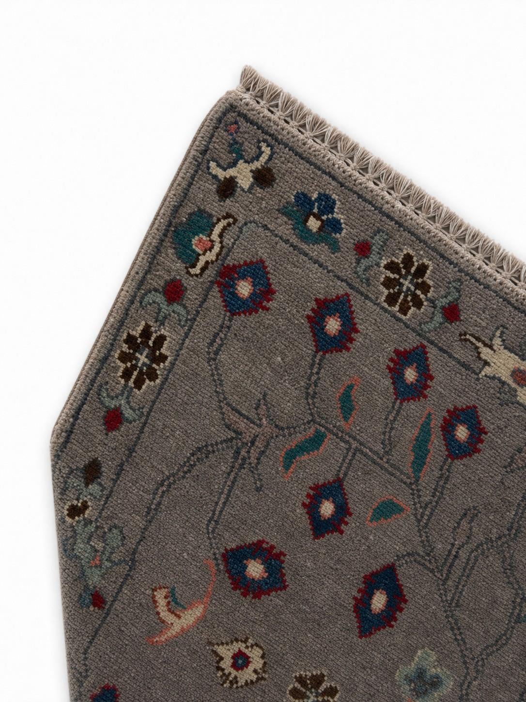 2' 10 x 9' 8 Hand Knotted Kazak Runner Rug