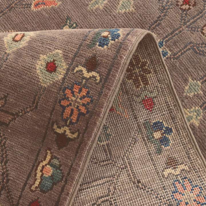 2' 10 x 9' 8 Hand Knotted Kazak Runner Rug