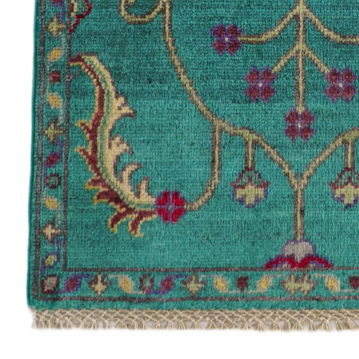 Detail image of 2' 1 x 6' Hand Knotted Kazak Runner Rug
