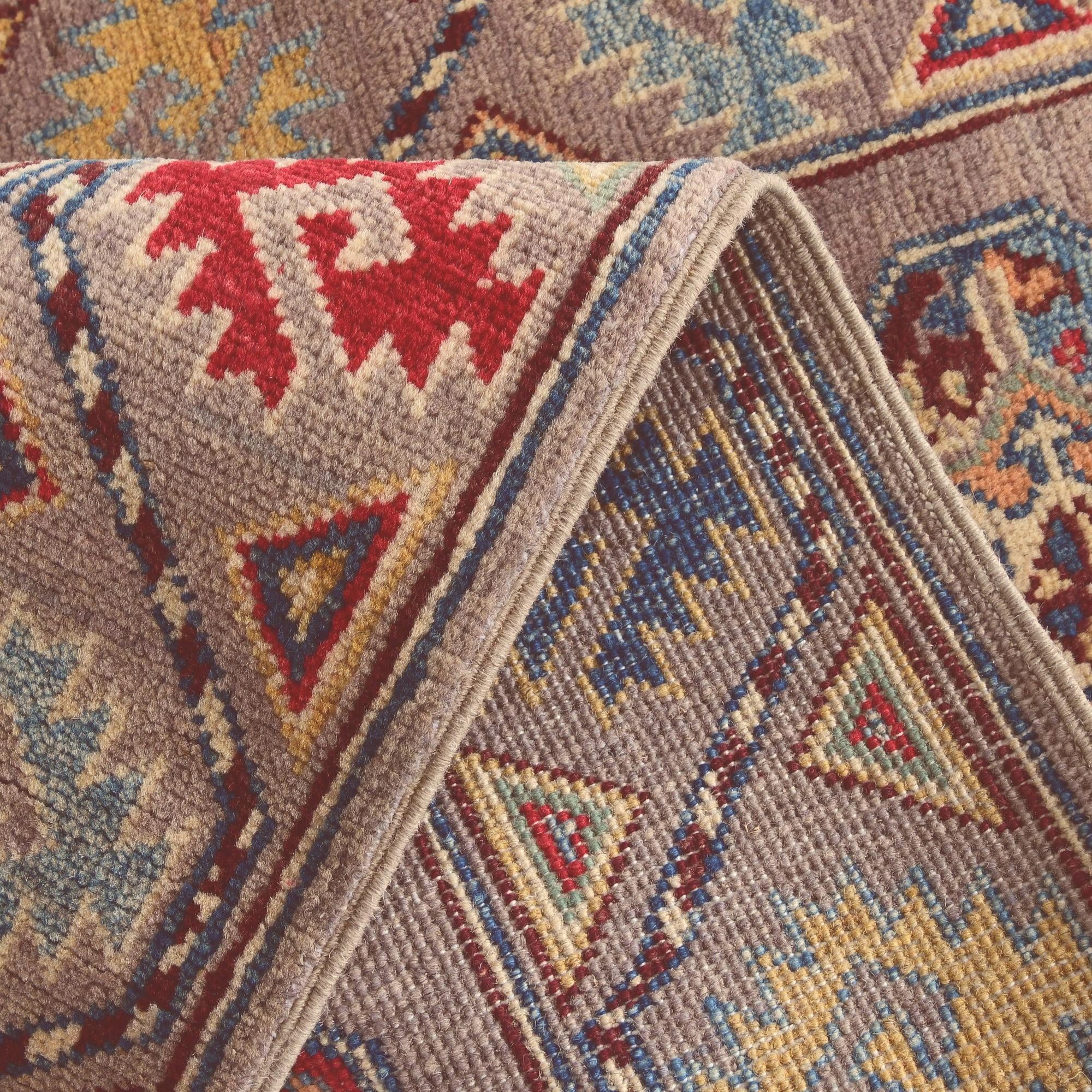 2' x 5' 9 Hand Knotted Kazak Runner Rug