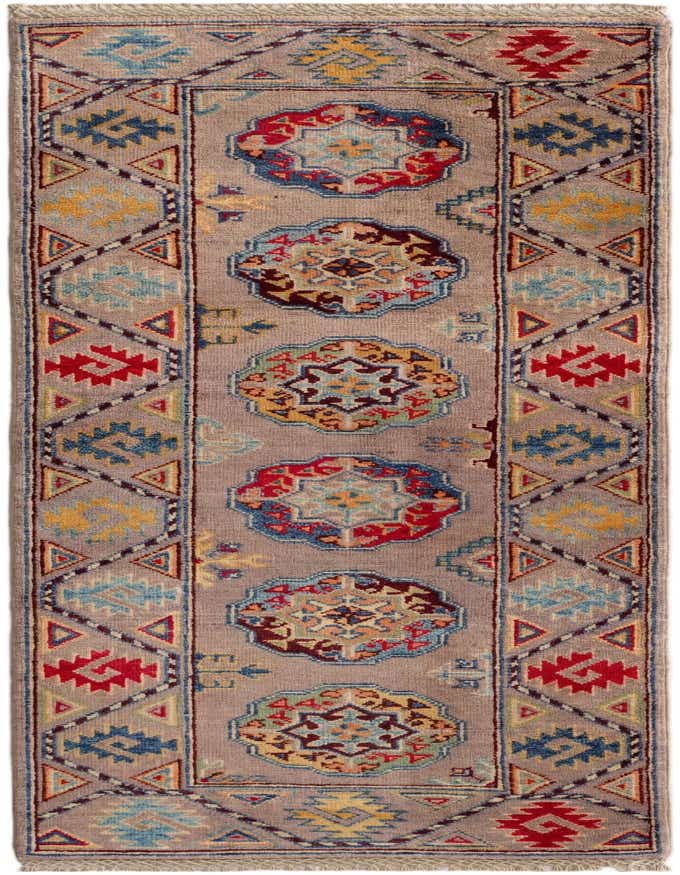 2' x 5' 9 Hand Knotted Kazak Runner Rug