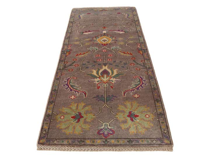 2' 3 x 5' 9 Hand Knotted Kazak Runner Rug