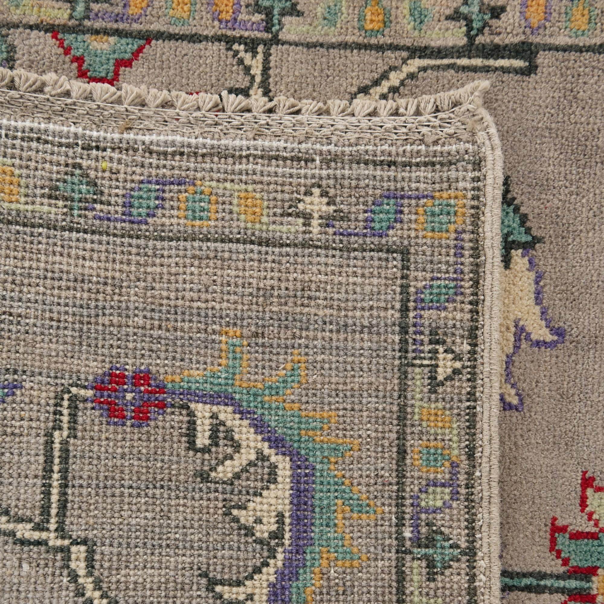 70cm x 175cm anudado a mano Kazak Alfombra Pasillera