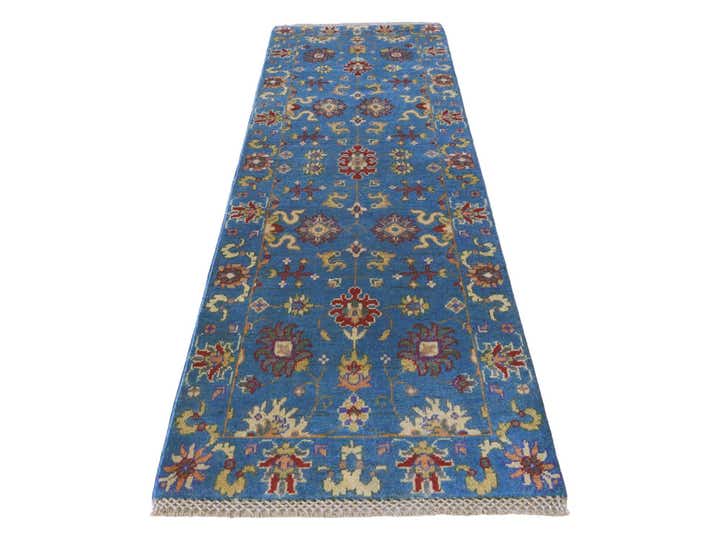 2' x 6' 6 Hand Knotted Kazak Runner Rug