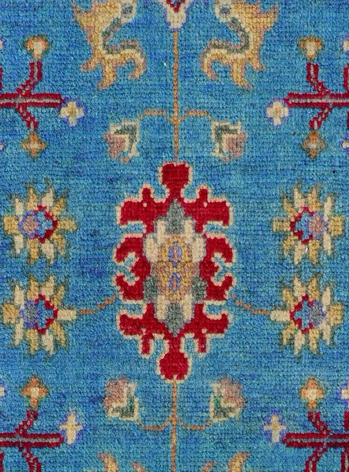 2' x 6' 6 Hand Knotted Kazak Runner Rug
