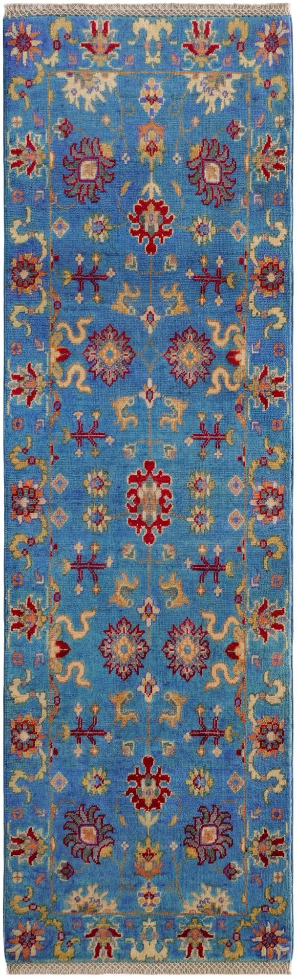 2' x 6' 6 Hand Knotted Kazak Runner Rug