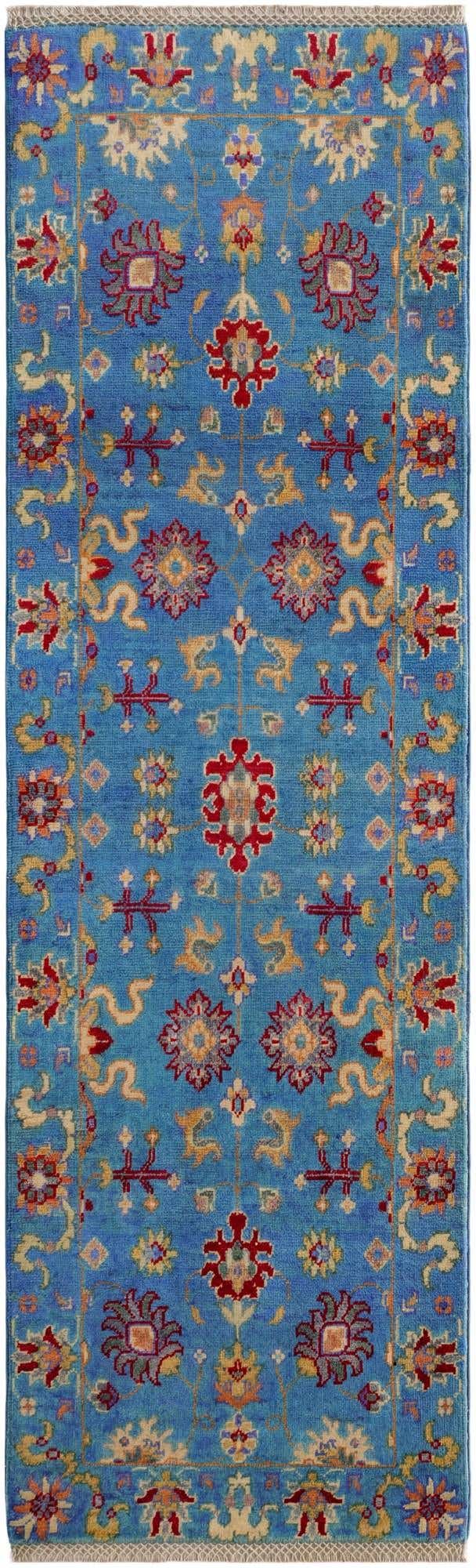 2' x 6' 6 Hand Knotted Kazak Runner Rug