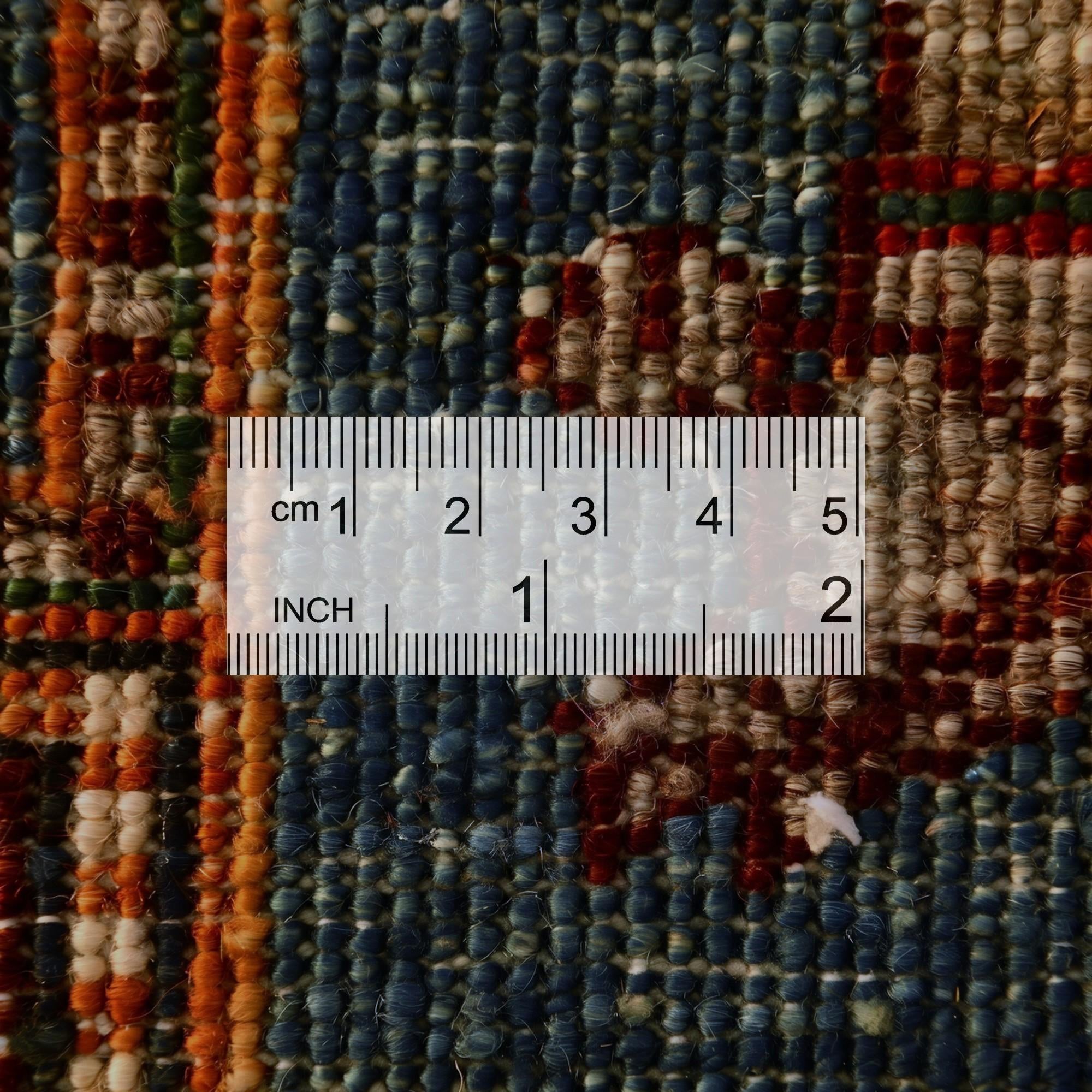 2' 11 x 8' 10 Hand Knotted Kazak Runner Rug