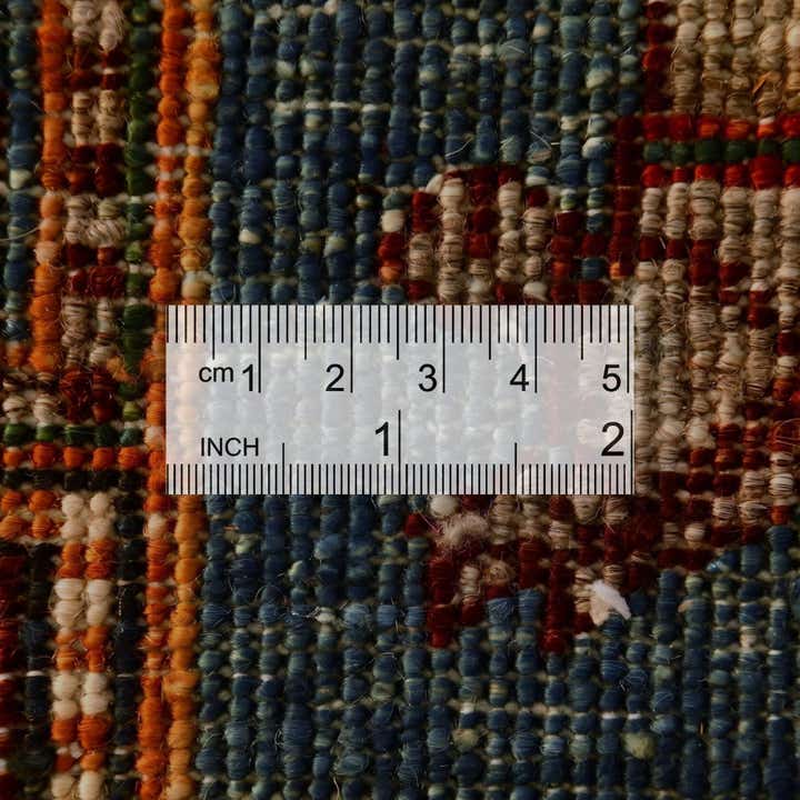 2' 11 x 8' 10 Hand Knotted Kazak Runner Rug