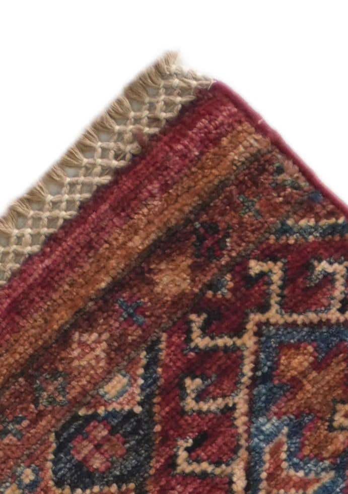 2' x 6' Hand Knotted Kazak Runner Rug