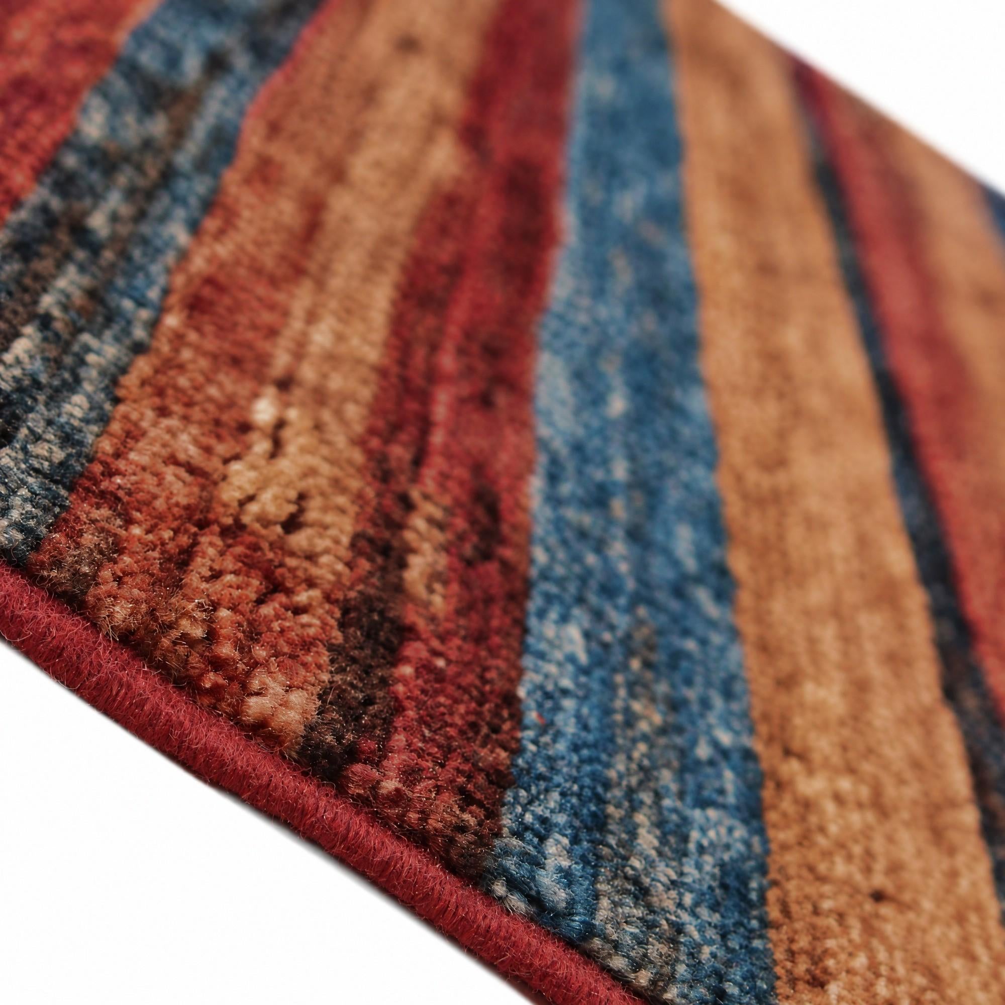 60cm x 185cm anudado a mano Kazak Alfombra Pasillera