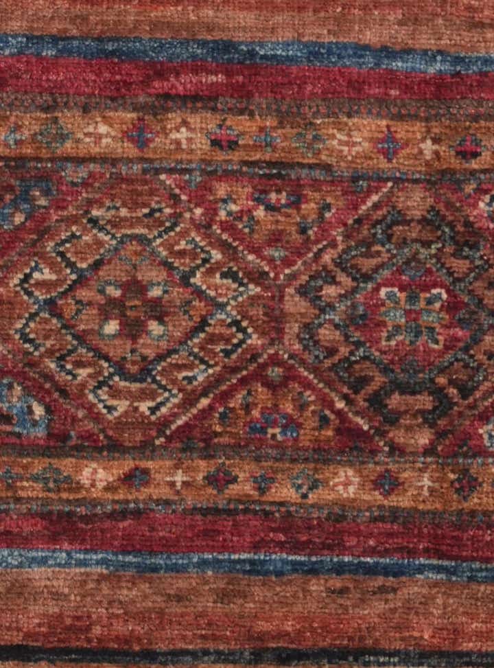 2' x 6' Hand Knotted Kazak Runner Rug