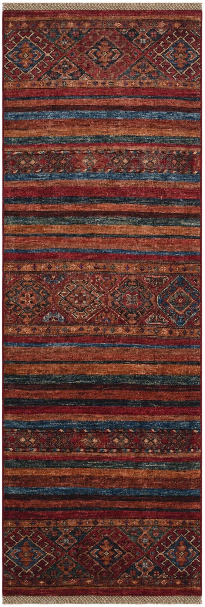 2' x 6' Hand Knotted Kazak Runner Rug