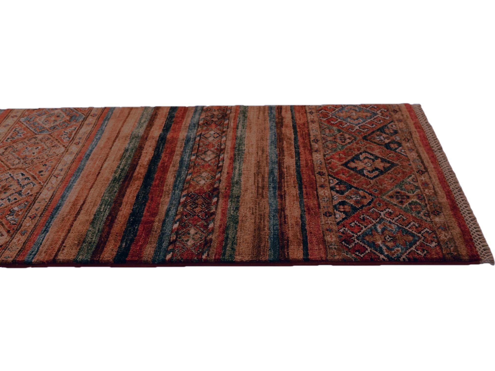 2' x 5' 11 Hand Knotted Kazak Runner Rug