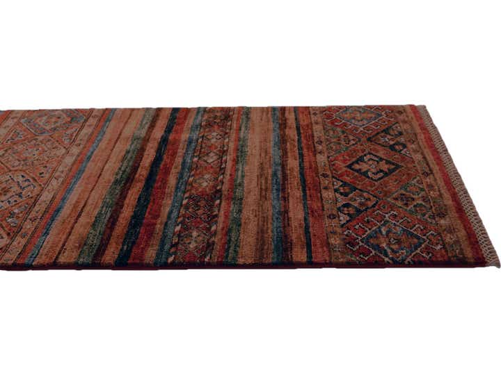 2' x 5' 11 Hand Knotted Kazak Runner Rug