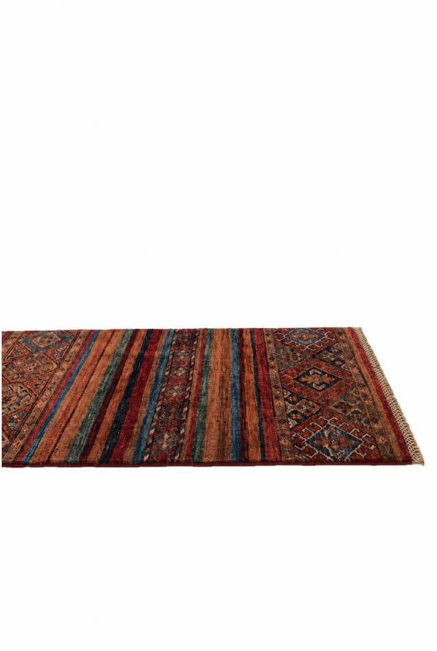 Detail image of 2' x 5' 11 Hand Knotted Kazak Runner Rug