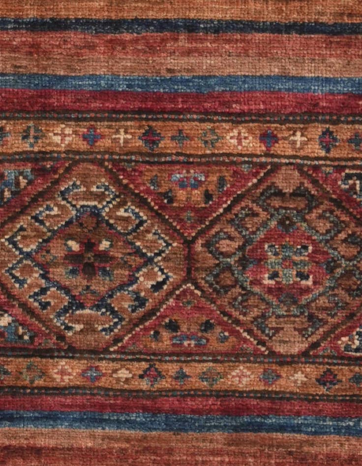Detail image of 2' x 5' 11 Hand Knotted Kazak Runner Rug