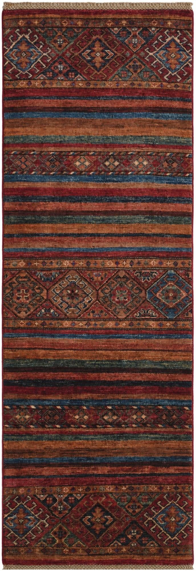 2' x 5' 11 Hand Knotted Kazak Runner Rug