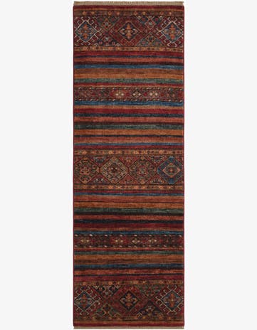 2' x 5' 11 Hand Knotted Kazak Runner Rug