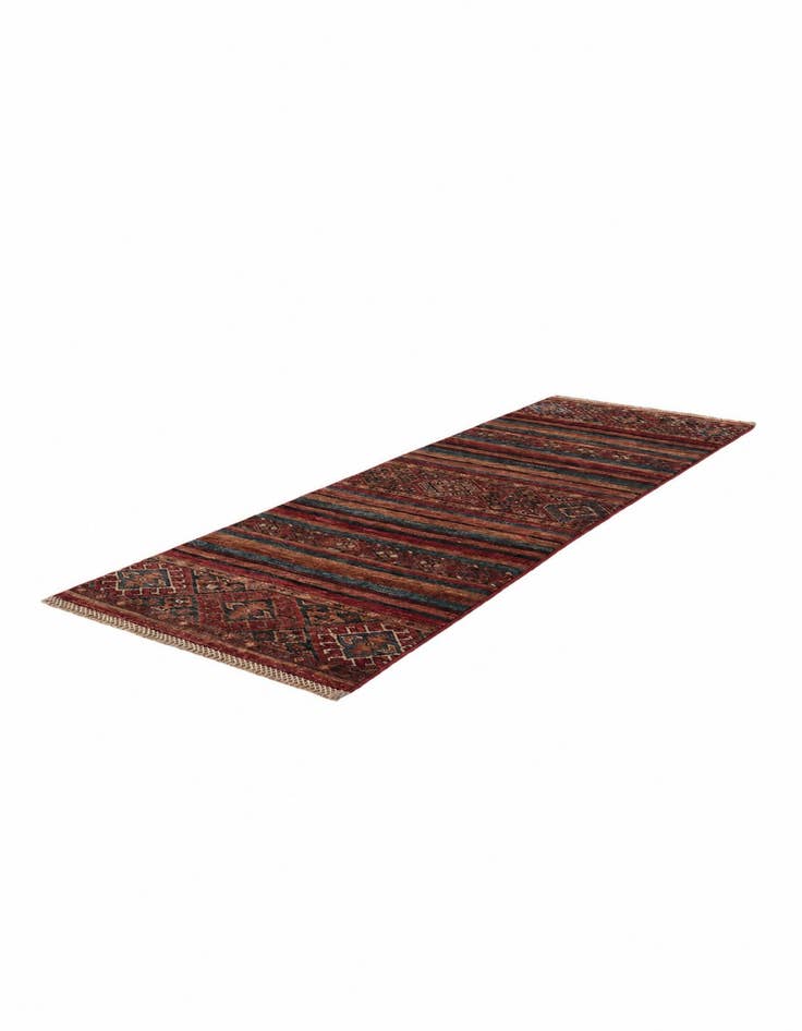 Detail image of 2' x 6' 2 Hand Knotted Kazak Runner Rug