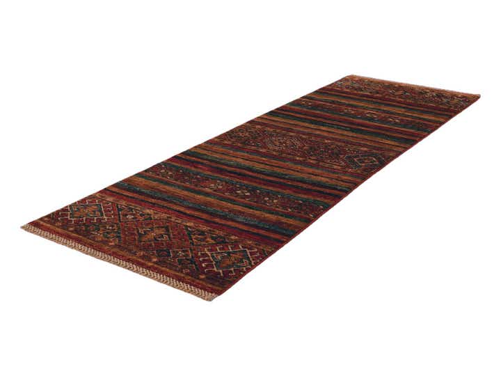 2' x 6' 2 Hand Knotted Kazak Runner Rug