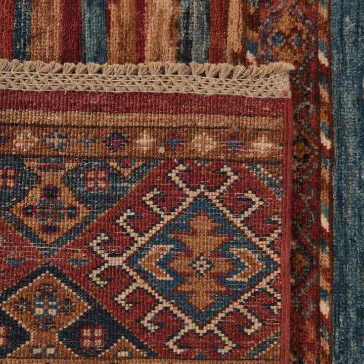 60cm x 190cm Hand Knotted Kazak Runner Rug