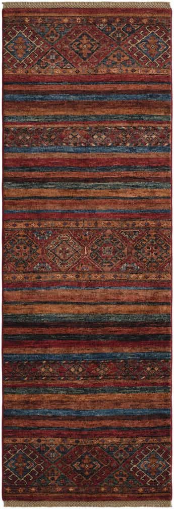 2' 1 x 6' 1 Hand Knotted Kazak Runner Rug