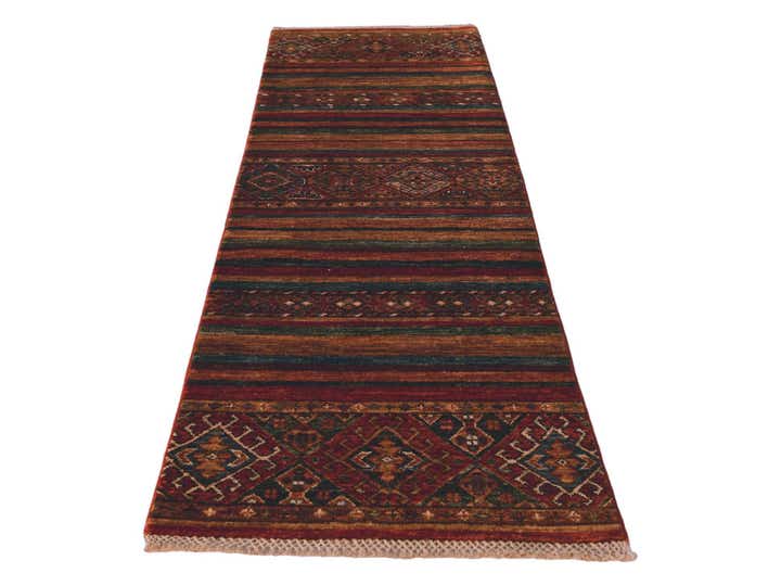 2' x 5' 11 Hand Knotted Kazak Runner Rug