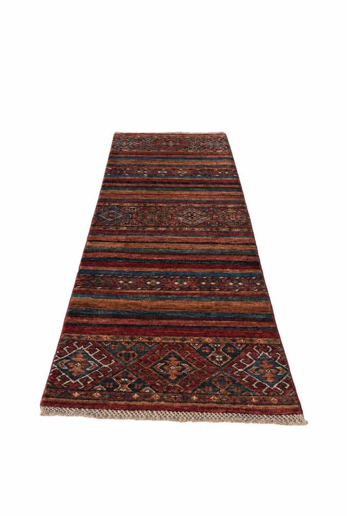 2' x 5' 11 Hand Knotted Kazak Runner Rug