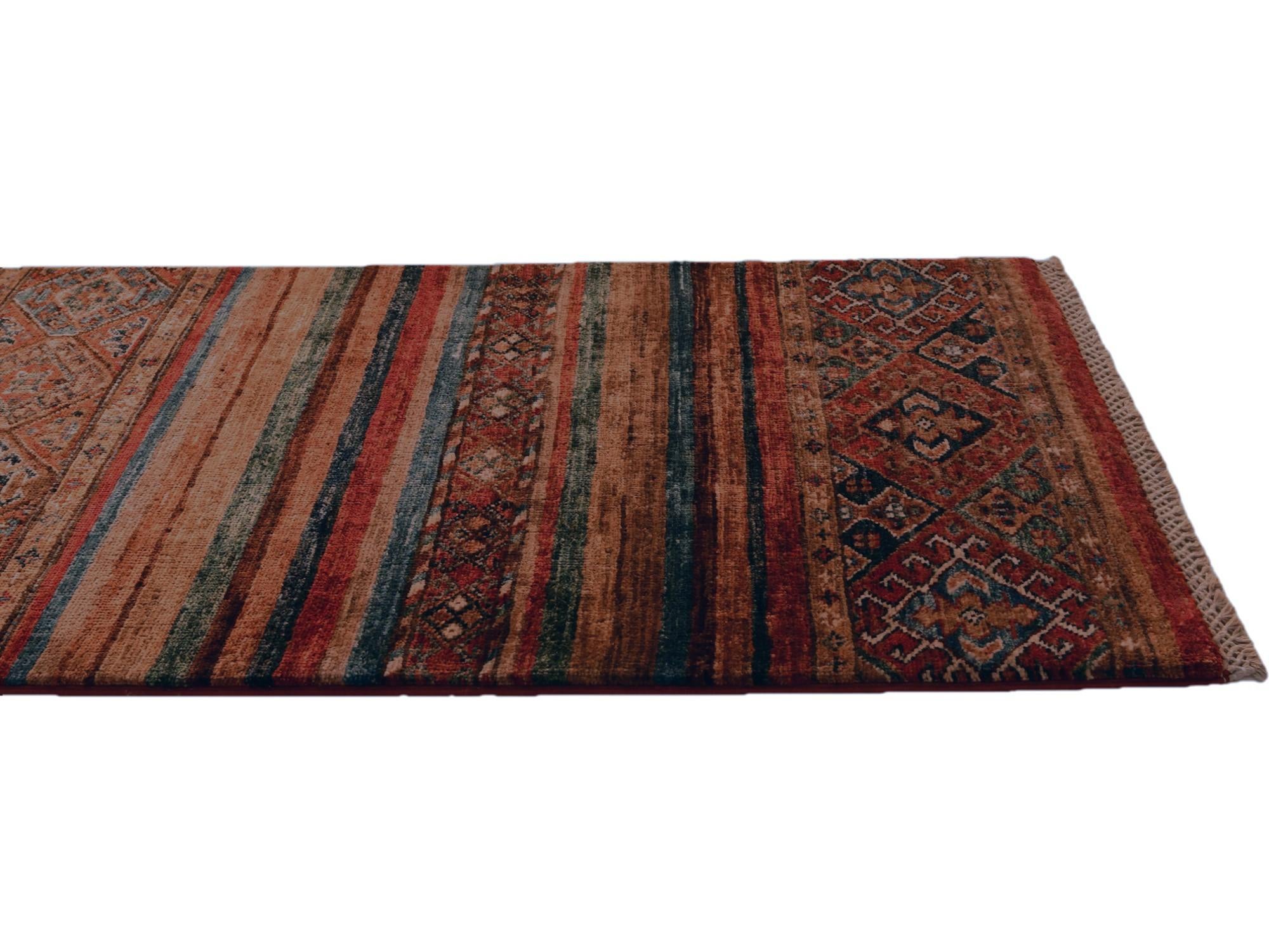 2' x 5' 11 Hand Knotted Kazak Runner Rug
