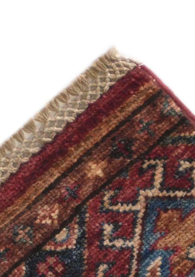 2' x 5' 11 Hand Knotted Kazak Runner Rug