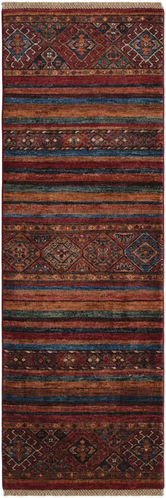 2' x 5' 11 Hand Knotted Kazak Runner Rug