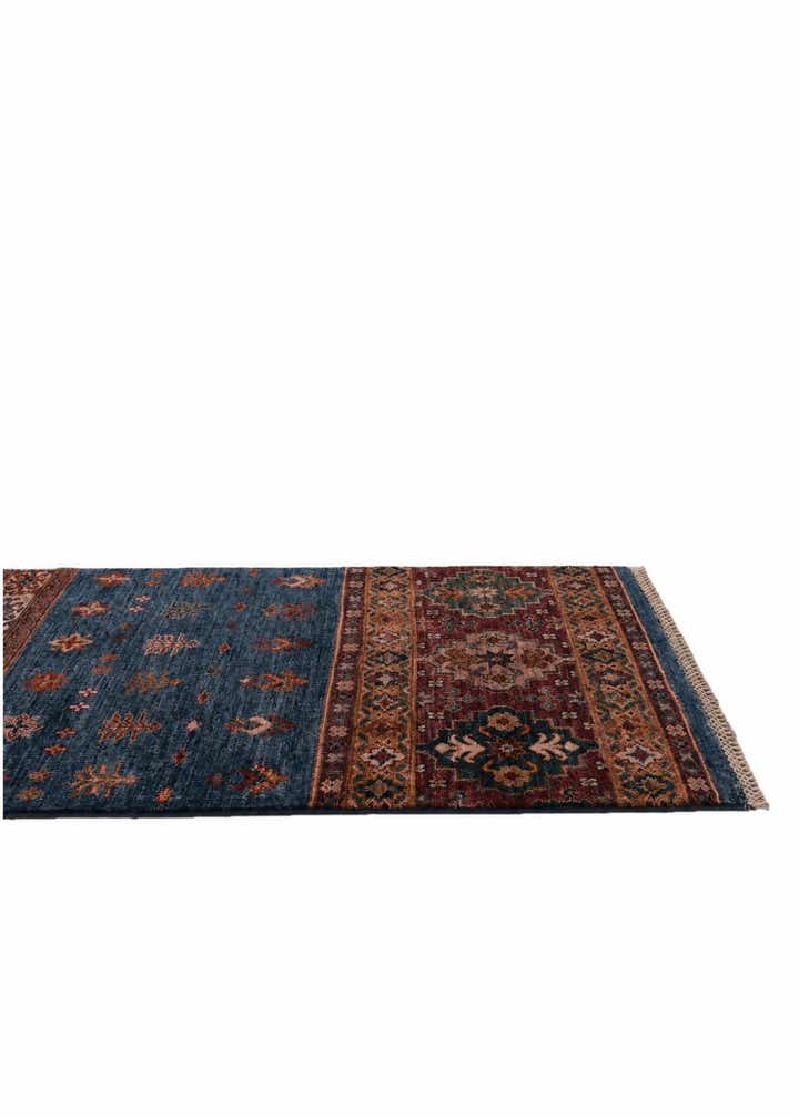 2' 4 x 6' 10 Hand Knotted Kazak Runner Rug