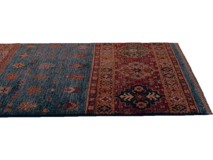 2' 4 x 6' 10 Hand Knotted Kazak Runner Rug