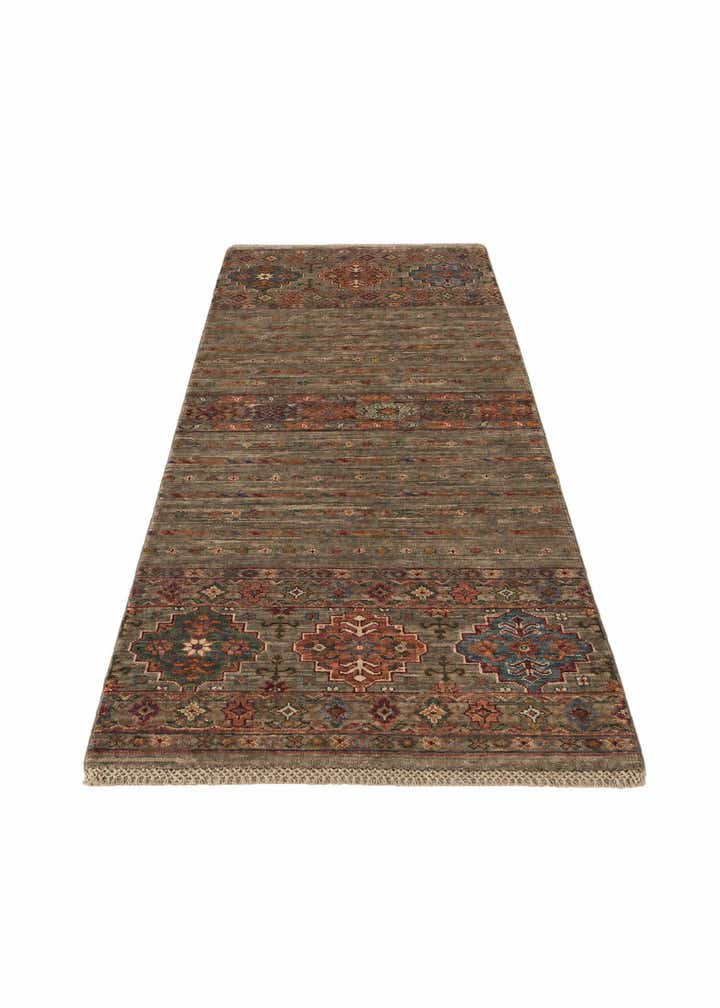 2' 5 x 6' 8 Hand Knotted Kazak Runner Rug