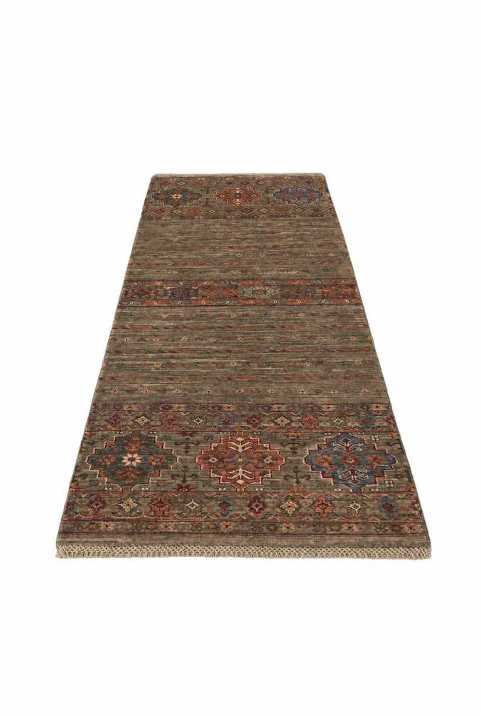 2' 5 x 6' 8 Hand Knotted Kazak Runner Rug
