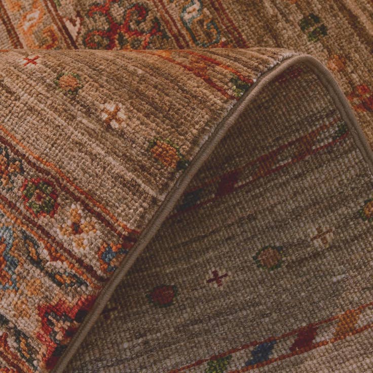 Detail image of 2' 5 x 6' 8 Hand Knotted Kazak Runner Rug