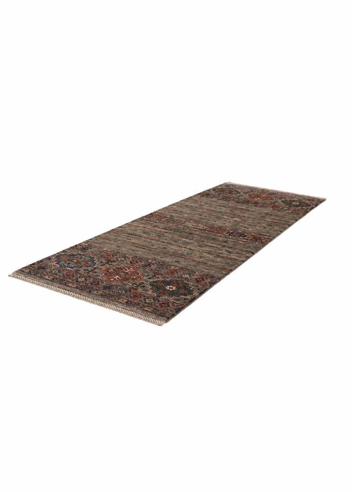 2' 5 x 6' 8 Hand Knotted Kazak Runner Rug