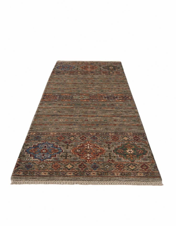 Detail image of 2' 5 x 6' 8 Hand Knotted Kazak Runner Rug