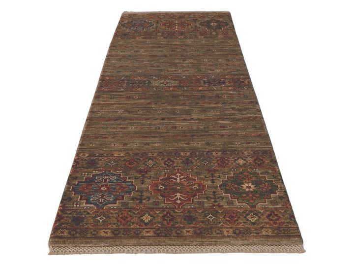 2' 5 x 6' 8 Hand Knotted Kazak Runner Rug