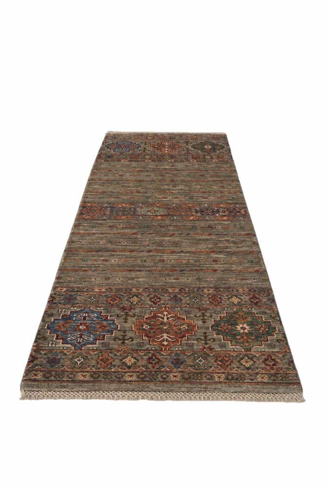 2' 5 x 6' 8 Hand Knotted Kazak Runner Rug