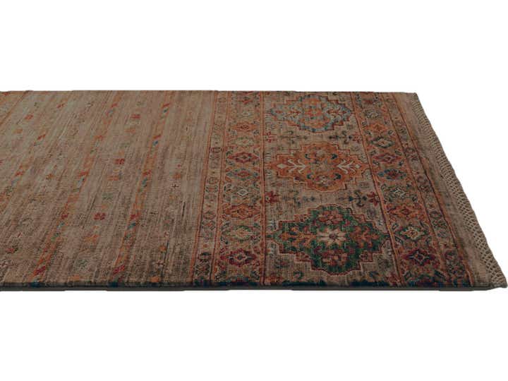 2' 5 x 6' 8 Hand Knotted Kazak Runner Rug