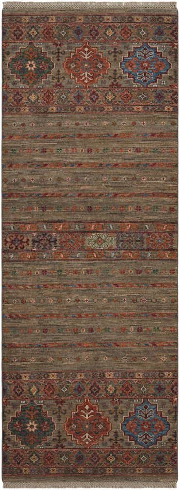 2' 5 x 6' 8 Hand Knotted Kazak Runner Rug