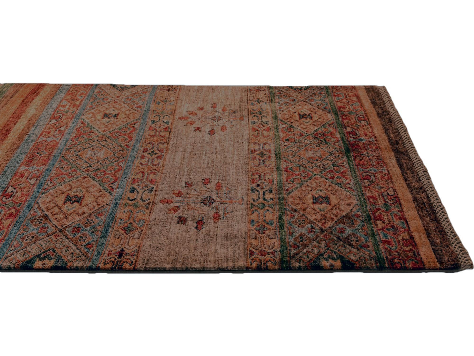 2' 9 x 8' 4 Hand Knotted Kazak Runner Rug