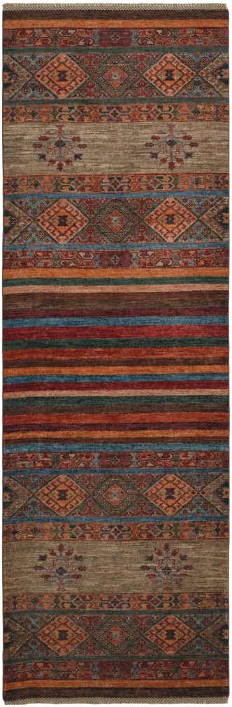 2' 9 x 8' 4 Hand Knotted Kazak Runner Rug