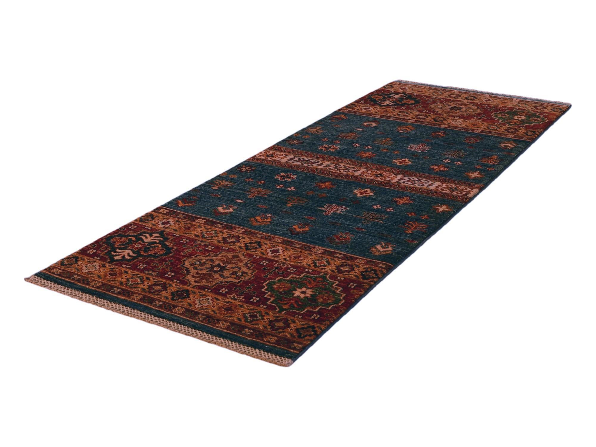 2' 6 x 6' 11 Hand Knotted Kazak Runner Rug