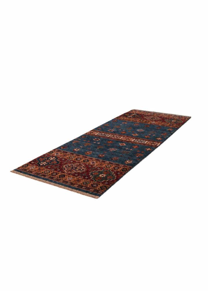 2' 6 x 6' 11 Hand Knotted Kazak Runner Rug