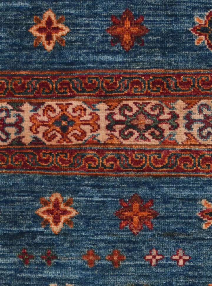 2' 6 x 6' 11 Hand Knotted Kazak Runner Rug